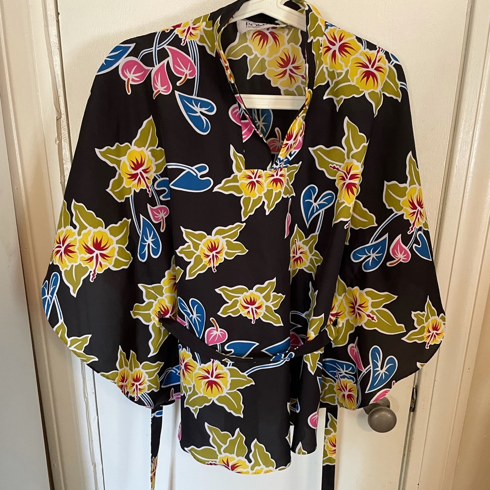 Pomare Hawaii Kimono Top Vintage